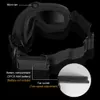 FMA Anti-Fog Paintball Goggles med Fan Tactical Goggles Airsoft Paintball Glasses Anti-Doust Ski Eyewear Paintball Accessory 231220