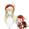 Party Supplies Genshin Impact Venti Diluc Zhongli Albedo Xiao Kaeya Ganyu Hu Tao Aether Tartaglia Klee Ningguang Rosaria Surose Cosplay Wig