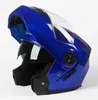 クライミングヘルメット2023新しい到着ドット認定プロフェッショナルレーシングフリップアップヘルメットメンオートバイABSマテリアルモジュラーデュアルレンズヘルメット