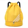 Large Drawstring Soccer Backpack Sports Gym Bag With Shoe Compartment Light Basketball Bag Travel Hiking Daypack for Men Women 231220