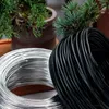 Garden Decorations 1 Roll Bonsai Wires Anodized Aluminum Training Wire Fastener Tool Plants Styling Tree Bendable Flower Decor 2/3. 5/4/5/6m