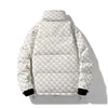 Down Jacket For Men's Winter High-End New Trendy Brand White Duck Down Kort stil Parutrustning, förtjockad stående nacke varm jackajacka