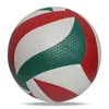 Impression volley-ball modèle 5500 taille 5 Camping volley-ball Sports de plein air entraînement en option pompe aiguille sac 231220