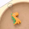 Bag delar Tillbehör 1PC Key Chain Creative Animal Cartoon Ring Dinosaur Holders Fit Women Men Child Car Keys Gifts 231219