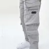 Pantalon de sport décontracté pour hommes, transfrontalier, à bretelles polyvalentes, grande poche, fermeture éclair, vêtements de travail décoratifs, 2023