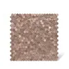3D Mosaic Wall Tile Peel And Stick Self Adhesive Waterproof Aluminum Hexagon Kitchen Bath Backsplash Fireproof Kitchenwall 231220