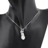 Ожерелья с подвесками Garilina, модное австрийское кристаллическое серебряное ожерелье с орхидеей, подарок на годовщину свадьбы для женщин, AP2132