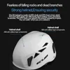 Climbing Helmets 2022 nouveau casque de vélo casquette de sécurité d'escalade léger Anti-collision Cavern chapeau Sports de plein air casques de cyclisme pour hommes femmes