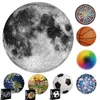 3D Puzzles 65 cm okrągła zagadka 1000 sztuk Kid Earth Moon Rainbow Paper Montable Jigsaw Games Education Toy dla dorosłych 231219