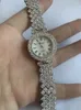 Braccialetti di collegamento Jankelly Good Qualtiy Zircone Elements Leaf Bracciale Crystal Austrian Crystal Watch per la festa di matrimonio Gioielli di moda 2023