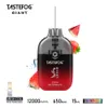 Tek Kullanımlık Vapes 10000 120000 Puf Tastefog Dev Elektronik Sigara Desechable 2 NIC 15ML POD İLE İLİ BROL Hava Akışı Kontrolü 12 Flavlar Toptan