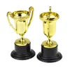 30 PCS Mini Plastic Gold Cups Trophies for Party Children Early Learning Toys Prizes 231220