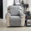 Pluche dikker back-bank deksel vaste kleur anti-stof bank kussen fauteuil slipcover pet kid niet-slip stoel cover home decor 231220