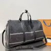 New Hot designer duffle bag moda feminina / masculina bolsa de viagem clássica bolsa de grande capacidade Bolsa clássica impressa em lona revestida de couro bolsa de embarque de viagem 002 #