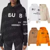 Designer Mens Berburry Hoodies Fashion Cotton Women Pullover Hoodie Winter Luxury Top Clothing Men Hoody Långärmad tröjor