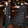 Trenchs de femmes 2023 Robe de style long Version coréenne Grande taille Vestes de mode Hiver Heat Parka