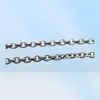 Jóias de navio integral 10pcs lote liso aço inoxidável prata fina 3mm ROLO ROLO Link Chain Colar Jewelry Women 7968543208487