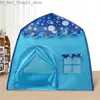 Toys Tents Portables Enfants tente jouet jouet jeu maison Safe Castle Princess Tent Intérieur Play Oversized House Toy Enfants Cadeaux d'anniversaire Girls Tipi Q231220