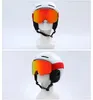 Magnetic Ski Goggles Set Quick-Change Lens Double Layers Anti-fog Ski Glasses for Men Women Outdoor Sport Snowboard Accessories 231220