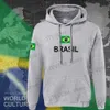 Felpe con cappuccio da uomo Felpe Brasile felpa con cappuccio da uomo felpa sudore nuovo streetwear 2021 top maglie abbigliamento tuta nazione bandiera brasiliana Brasile pile BR T231220