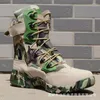 Laarzen Tactisch Voor Heren Camouflage Militaire Combat Mannen Top Kwaliteit Schoenen Man Anti Slip Jacht