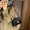 Высокий уровень оригинальный дизайн cellin Designer Bags Luxury Celinss Tote Mags Beadling Back High Sense Messenger Пакет новая пряжка для замка маленькая квадратная мода с логотипом бренда с логотипом бренда