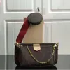 10A Luxus-Felicie-Klassiker-Tasche, mehrere Pochette-Accessoires, Umhängetaschen, hochwertige Luxus-Geldbörse, Mode-Einzelhandel, Leder-Damenhandtaschen, Designer-Geldbörsen mit Klappe