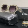 CCITY SUNGLASSES Fashion Designer Channel for Women Men Classic Top Driving Outdoor UV Frame Solglasögon med Box 6004 6CWI