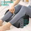 Masseur de pieds Appareil de massage des pieds Shiatsu Masseur électrique de mollet avec massage par roulement à chaud pour le traitement de relaxation Soulagement de la douleur musculaire 231220