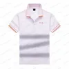 Camisa polo de designer de luxo moda coelho bordado camisa polo masculina high street polo