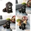 Andra heminredningsdockor Plush Toy Simation Dog Doll Realistic Puppy Animal Figurine Children BirthdayGift P Ography Props Supplies Dr Dhhyc