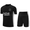 2023 2024 Futebol Tracksuits Maillot de Foot MBAPPE HAKIMI MARQUINHOS VERRATTI Camisa de futebol Conjuntos de treinamento de manga curta 23 24 SERGIO RAMOS FABIAN manga curta