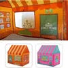 Tende giocattolo Casa da gioco per bambini Tenda da gioco Giocattoli Tenda da gioco per bambini Boy Girl Princess Castle Portable Indoor Outdoor Kids House Play Ball Pool house Q231220