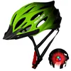 Capacetes de escalada BIKEBOY Capacete de bicicleta para ciclismo Ultraleve Capacete de estrada de montanha moldado integralmente Capacetes de segurança para bicicleta respiráveis com luz traseira