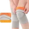 LOOGDEEL 1 paire de genouillères chaudes d'hiver et de velours pour prévenir l'arthrite, protection thermique du genou, élastique, soutien sportif, genouillère 231220