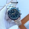 Omegwatch Lüks Tasarımcı Omegwatches Quartz Watchx Deniz At Serisi Moda Sıradan Erkekler Saat Paslanmaz Çelik Üreme