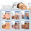 Super 11 i 1 H2O dermabrasion ansiktsmaskin Aqua Face Clean Microdermabrasion Professional syre ansiktsutrustning kristall diamantvatten skalning