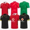 2024 Wales Rugby Jerseys National Sevens Team 2023 Puchar Świata 7-osobowy system 2023 Home Away Green Red S-5xl krótki rękaw 22 23 24 25 Mundur treningowy