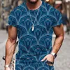 Men's T Shirts T-shirts Street Oversized T-shirt Luxury Outfit Hip-hop Tracksuit Funny Casual 3D Printed 2024 Short Sleeve Beach Tops