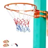 35 cm sans poinçonnage jante de basket-ball enfants Aldult intérieur et extérieur panier de basket-ball standard panier suspendu équipement d'entraînement net 231220