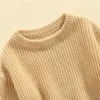 Pullover Spring Autumn Sweters Nowonarodzone niemowlę noszenie maluch drukowanych pulovers Tops Baby Girl Boy Sweters Kidsl231215