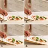 Ustensiles de cuisine Pelle à pizza coulissante en bois Spatule Paddle avec trou de suspension Turner antiadhésif Planche à découper lisse Outil de cuisson de cuisine 231219