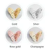 Upgrade 12Pcs 3D Hollow Butterfly Wall Sticker For Home Decoration DIY Wall Stickers For Kids Rooms Party Wedding Decor Butterfly Fridge