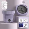 Mini Washing Machines 6L 11L Folding Portable Washing Machines with Spin Dryer Bucket Big Capacity for Clothes Travel Home Underwear Socks Mini Washer