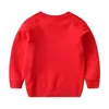 Pullover Autumn Winter Children's Sweater Dinosaur Boy Boy Girl Sweater Sweater Long Sleeves Dark Cartoon Baby Christfic