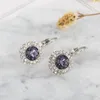 18 Karat echt vergoldete österreichische Kristall-Clip-Ohrringe für Frauen, Mondliebe, glänzende Diamant-Ohrringe, Hochzeitsschmuck, Geburtstagsgeschenk