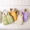 Bebê crianças colete jaquetas primavera meninas outerwear inverno mais veludo meninos jaqueta ano trajes casacos quentes da criança crianças 231220