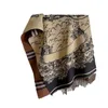 SCARPE 2023 Internet Celebrity Streaming in diretta classica Warhorse Plaid Scarf Inverno Imitazione a doppia faccia in cashmere Scialliere da donna calda