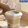 Mini Washing Machines Portable Washing Machine Mini Washer 9L Capacity Foldable Washer Deep Cleaning for Underwear Baby Clothes Socks Bras Travel Home