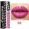 Brillant à lèvres CmaaDu marque cosmétique 8 couleurs Sexy liquide maquillage paillettes rouge à lèvres hydratant brillant miroitant maquillage peinture 231219